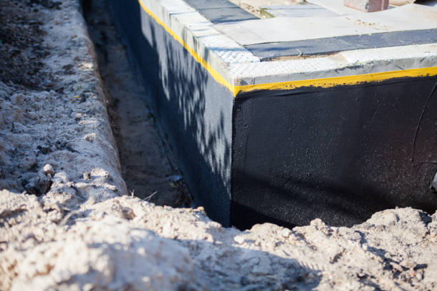 Professional Emergency Waterproofing technician working in Franklin, OH